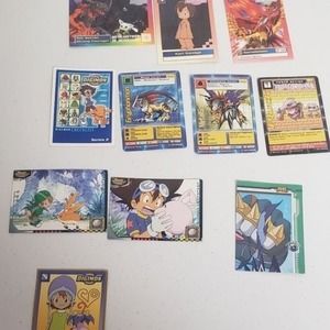 Vintage didimon cards and misc